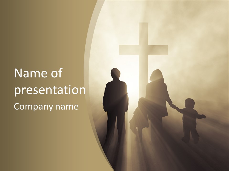 Revival Religion Life PowerPoint Template