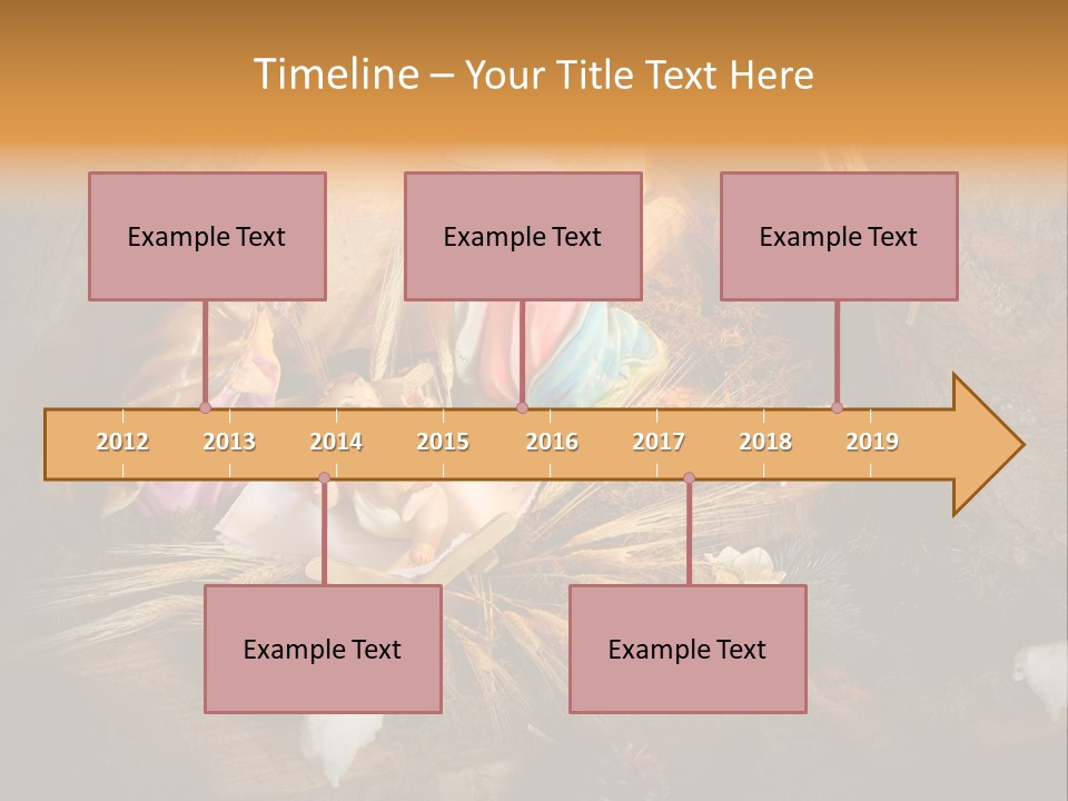 Female Nipple Disco PowerPoint Template