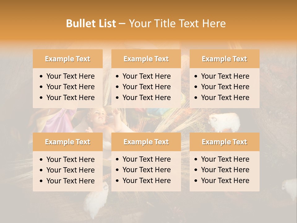 Female Nipple Disco PowerPoint Template