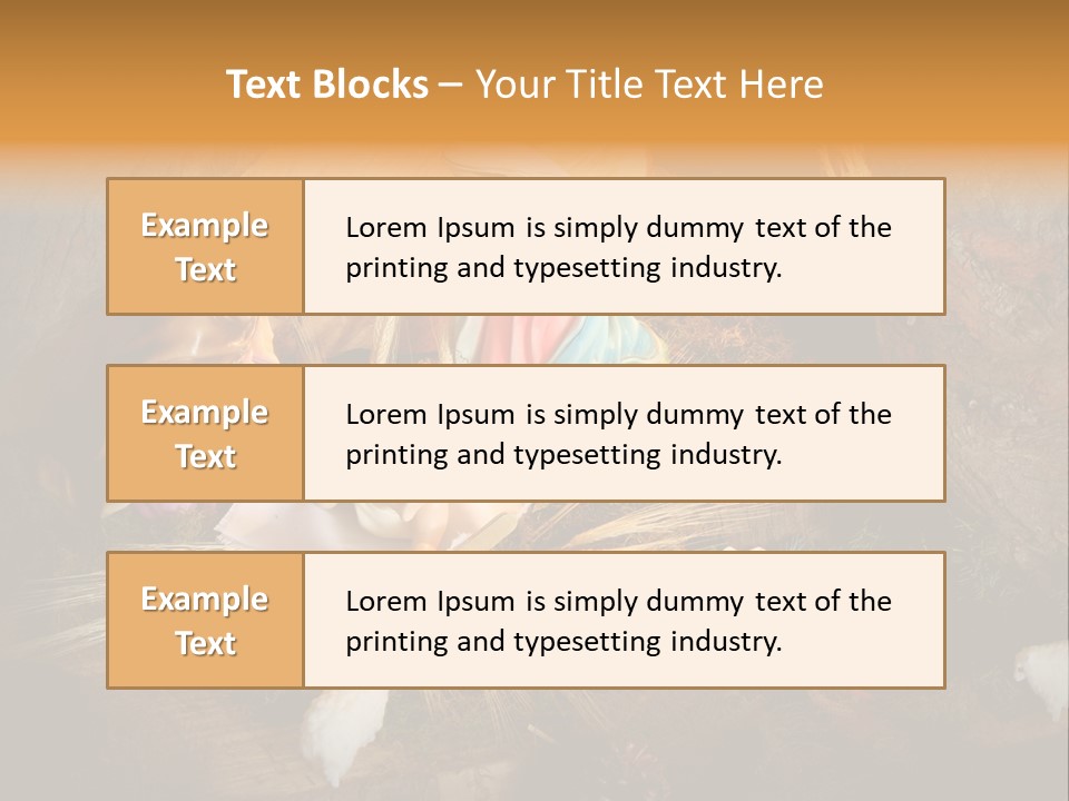Female Nipple Disco PowerPoint Template