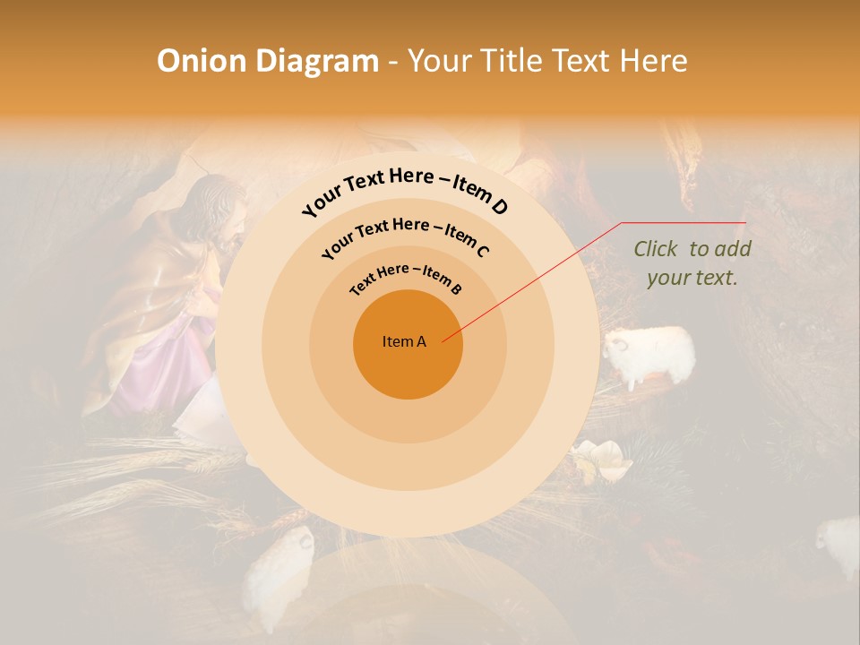 Female Nipple Disco PowerPoint Template