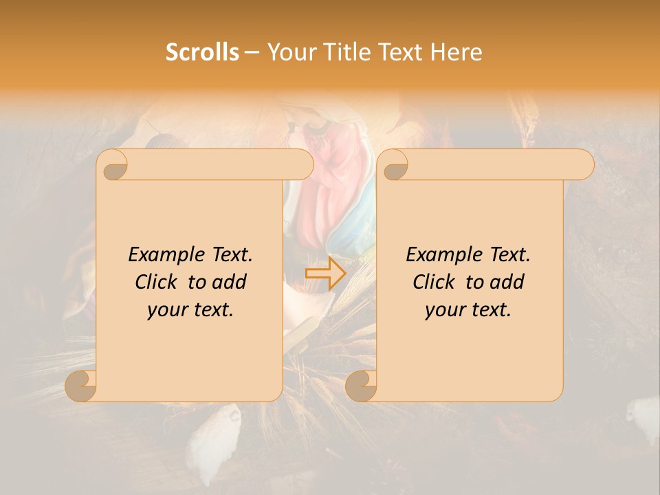 Female Nipple Disco PowerPoint Template