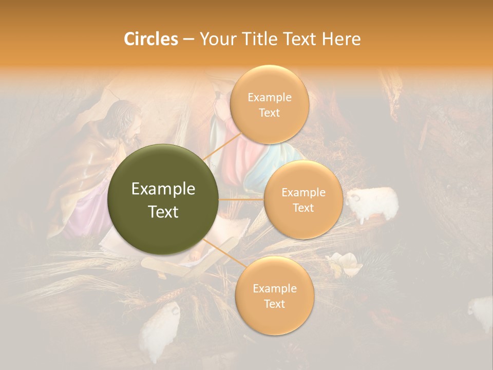 Female Nipple Disco PowerPoint Template