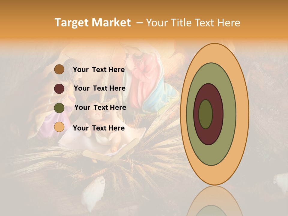 Female Nipple Disco PowerPoint Template