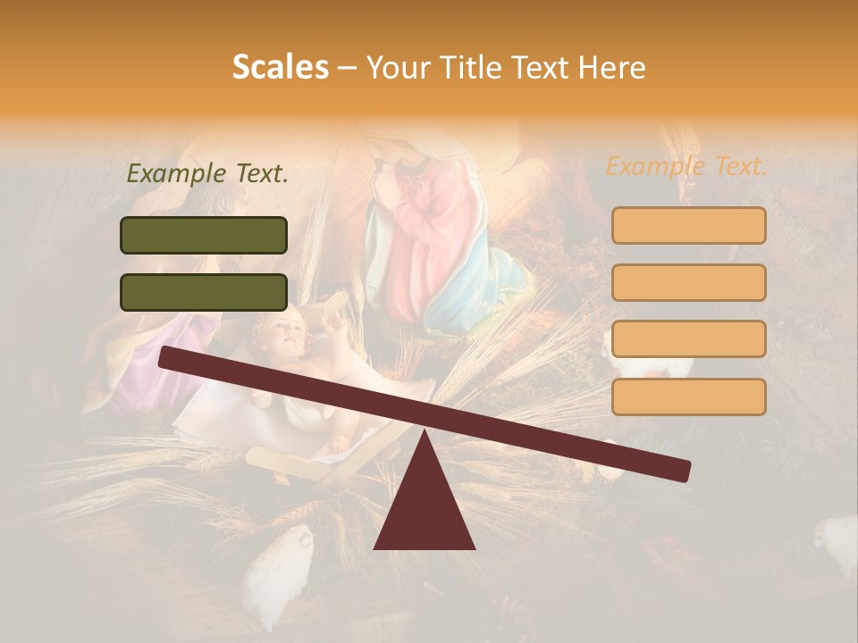 Female Nipple Disco PowerPoint Template