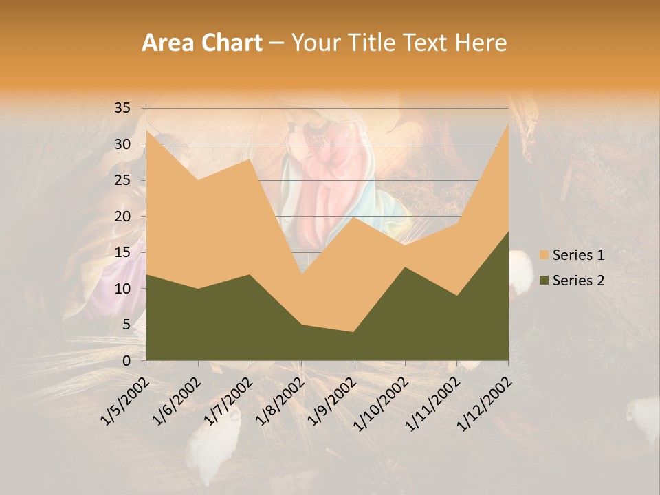 Female Nipple Disco PowerPoint Template