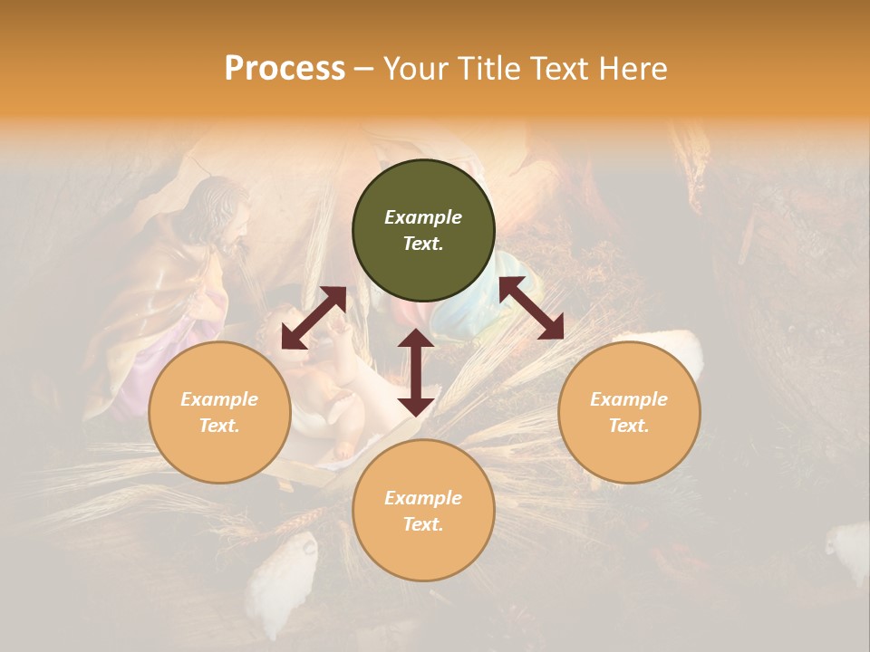 Female Nipple Disco PowerPoint Template