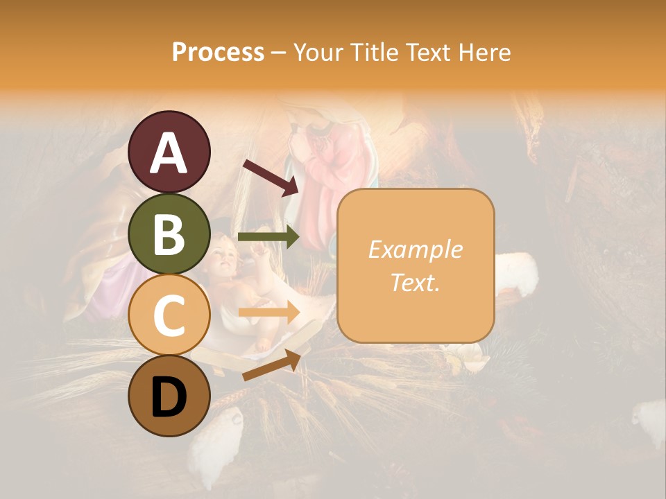 Female Nipple Disco PowerPoint Template