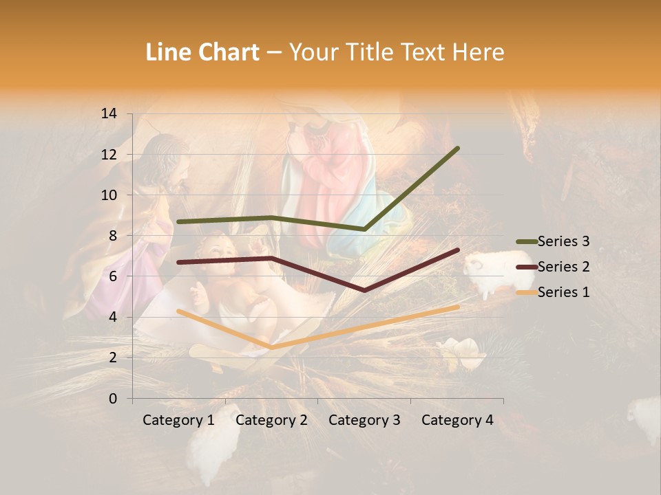 Female Nipple Disco PowerPoint Template
