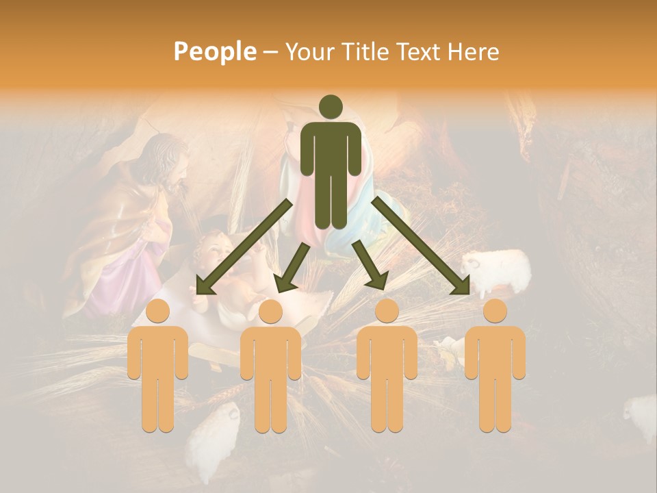 Female Nipple Disco PowerPoint Template