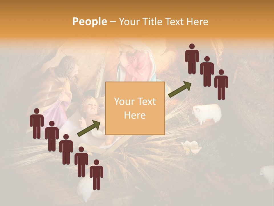 Female Nipple Disco PowerPoint Template