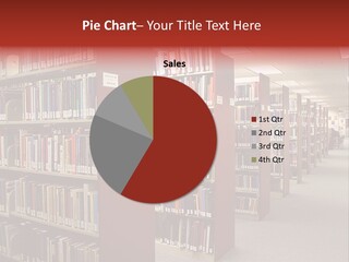 Library Bookstore Bookstall PowerPoint Template