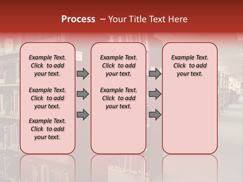 Library Bookstore Bookstall PowerPoint Template