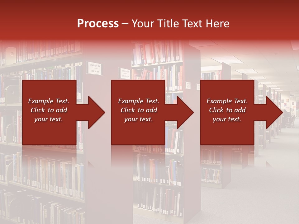 Library Bookstore Bookstall PowerPoint Template