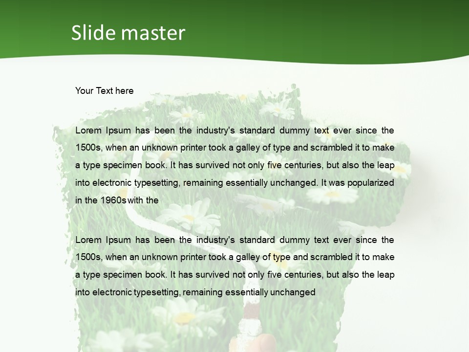 Woodlands Canada Peaceful PowerPoint Template