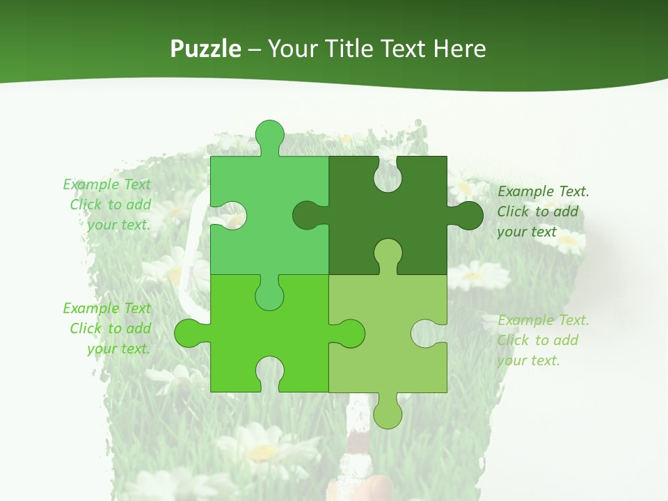 Woodlands Canada Peaceful PowerPoint Template