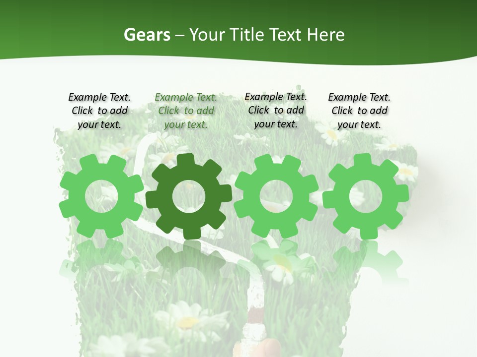 Woodlands Canada Peaceful PowerPoint Template