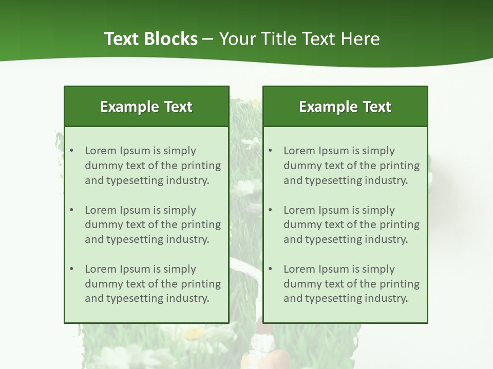 Woodlands Canada Peaceful PowerPoint Template