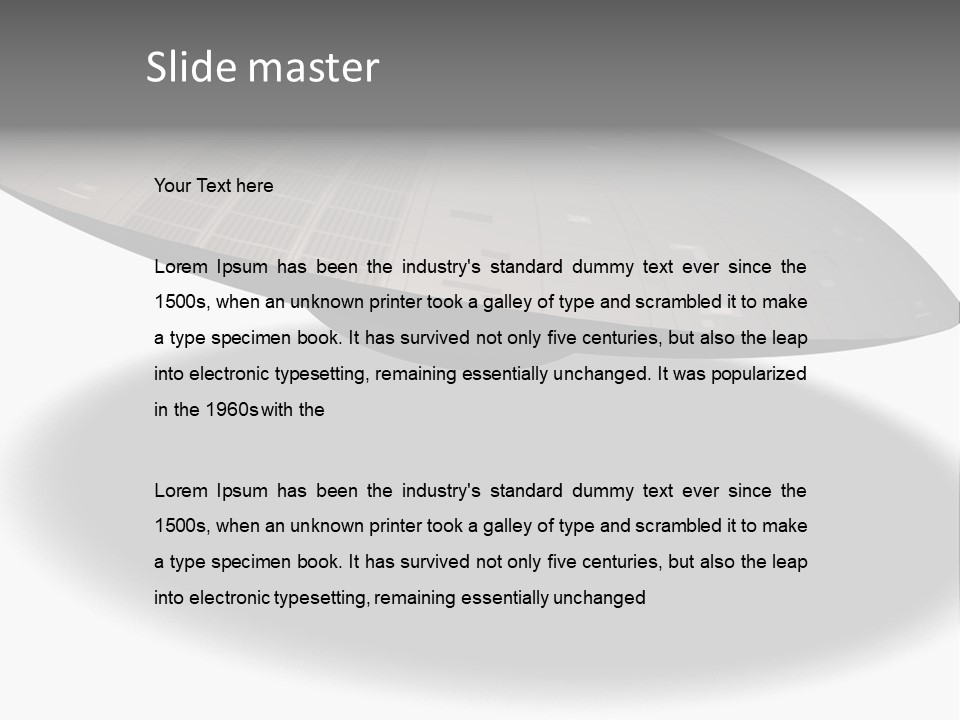 Gliders Mars Venus PowerPoint Template
