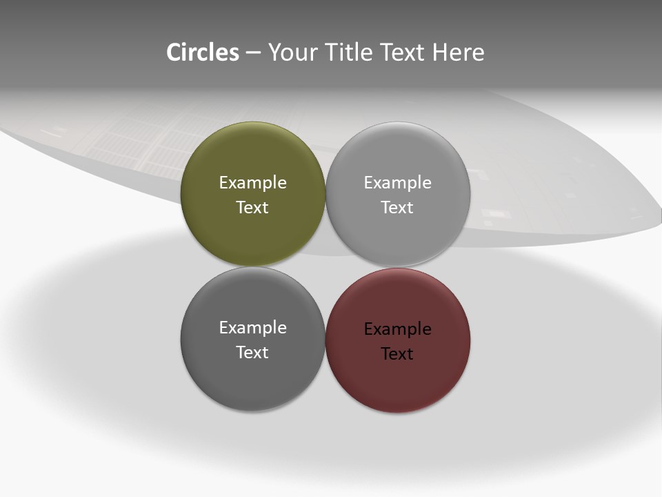 Gliders Mars Venus PowerPoint Template