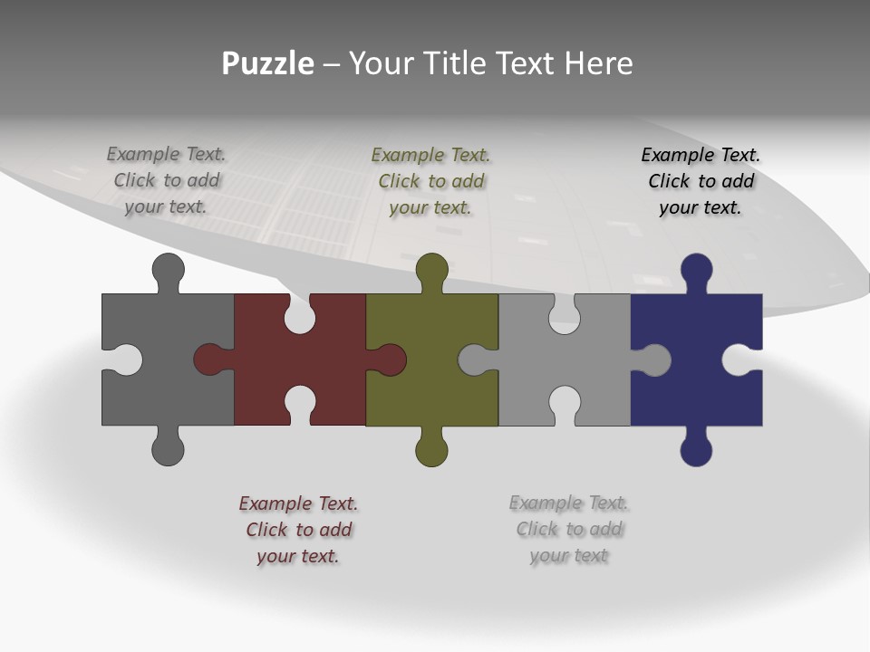 Gliders Mars Venus PowerPoint Template