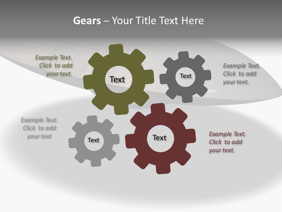 Gliders Mars Venus PowerPoint Template