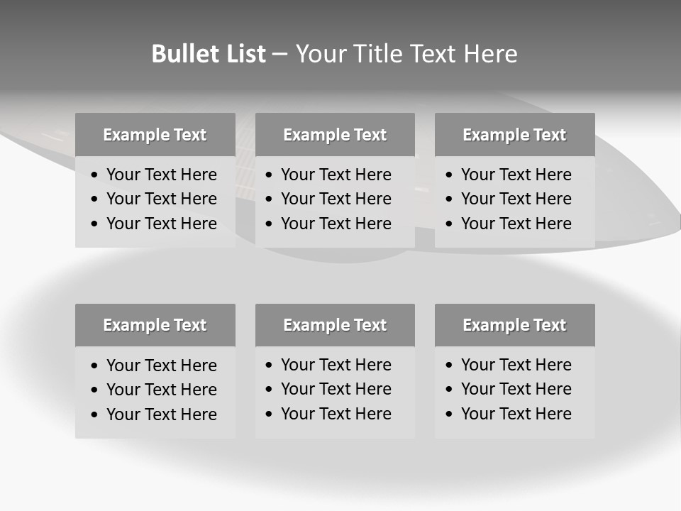 Gliders Mars Venus PowerPoint Template