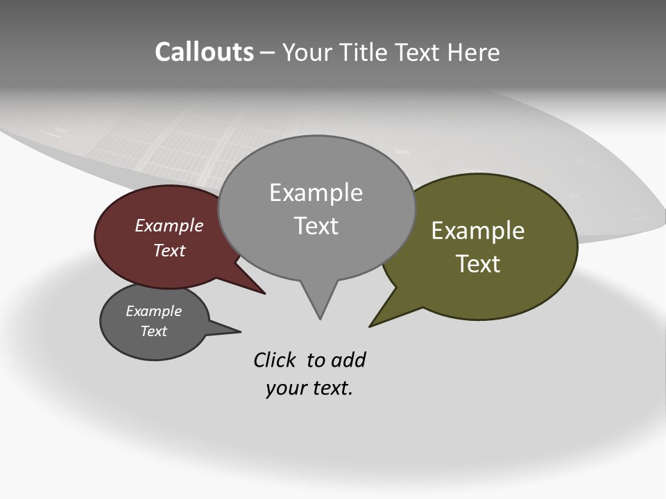 Gliders Mars Venus PowerPoint Template