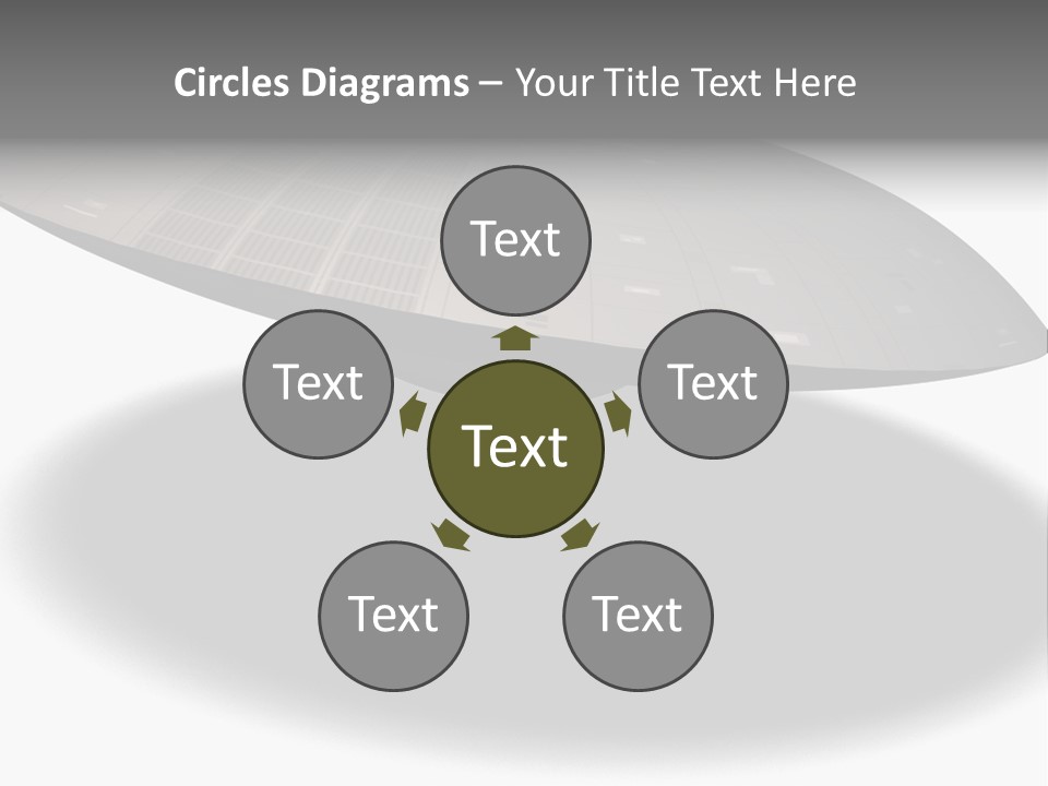 Gliders Mars Venus PowerPoint Template