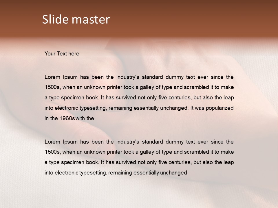 Therapy Health Hospice PowerPoint Template