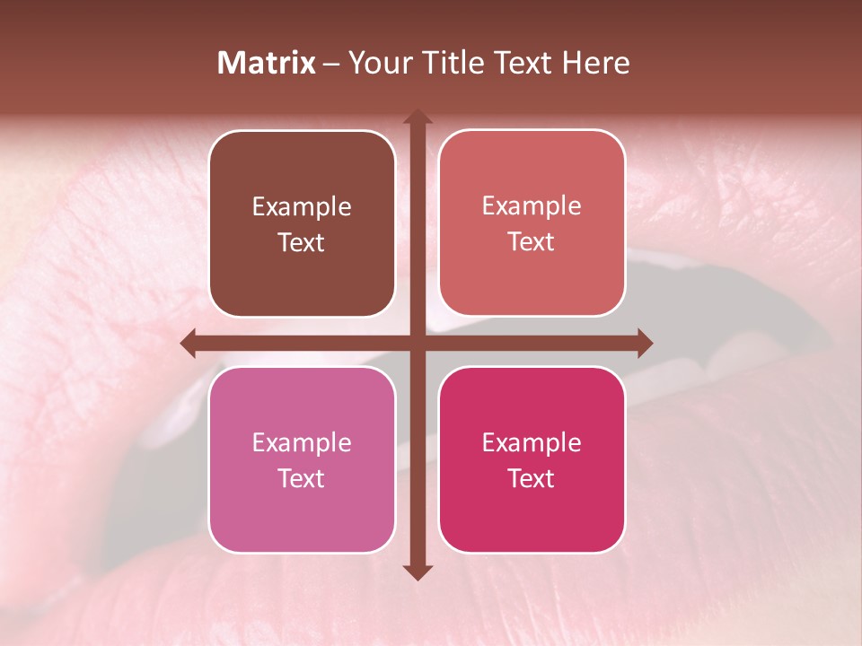 Flashy Luscious Women PowerPoint Template