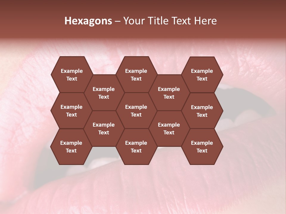 Flashy Luscious Women PowerPoint Template