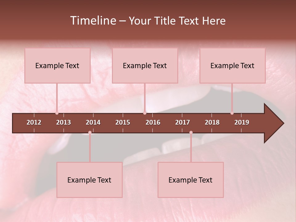 Flashy Luscious Women PowerPoint Template