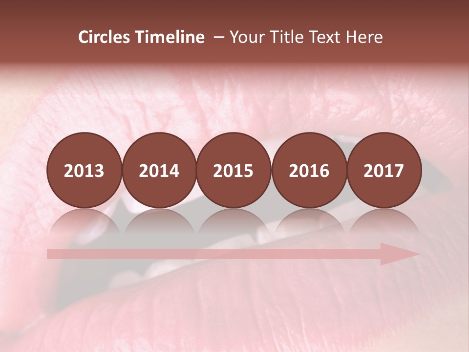 Flashy Luscious Women PowerPoint Template