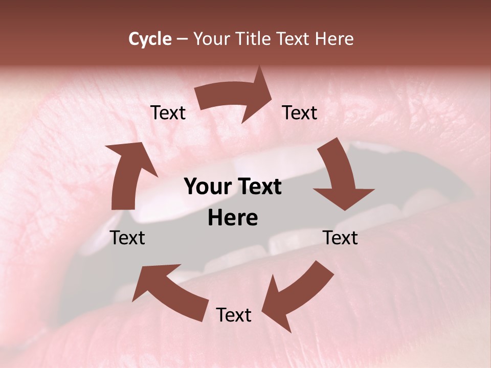 Flashy Luscious Women PowerPoint Template