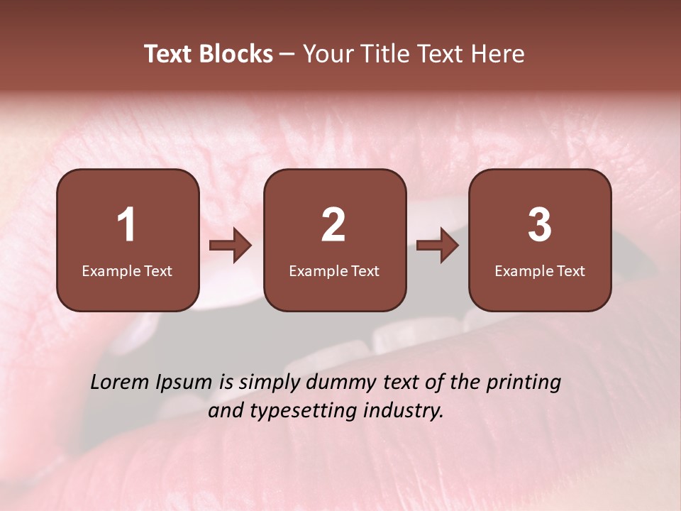 Flashy Luscious Women PowerPoint Template