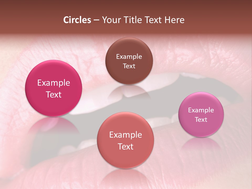 Flashy Luscious Women PowerPoint Template