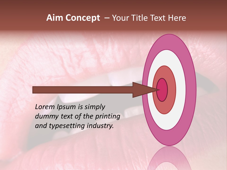 Flashy Luscious Women PowerPoint Template