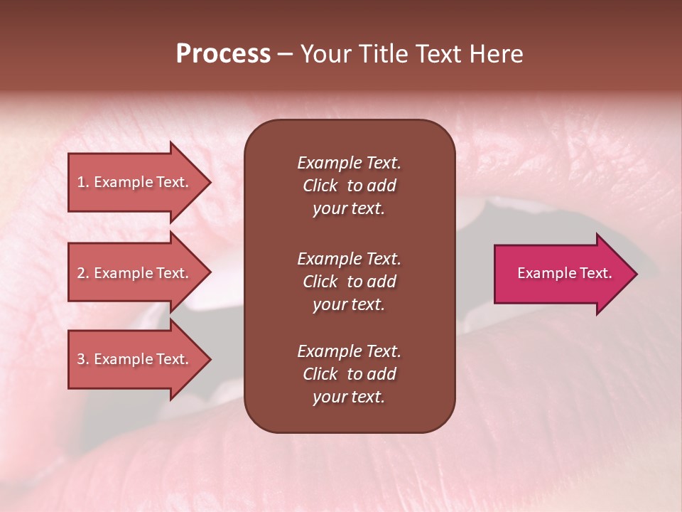 Flashy Luscious Women PowerPoint Template