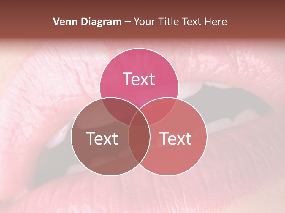 Flashy Luscious Women PowerPoint Template