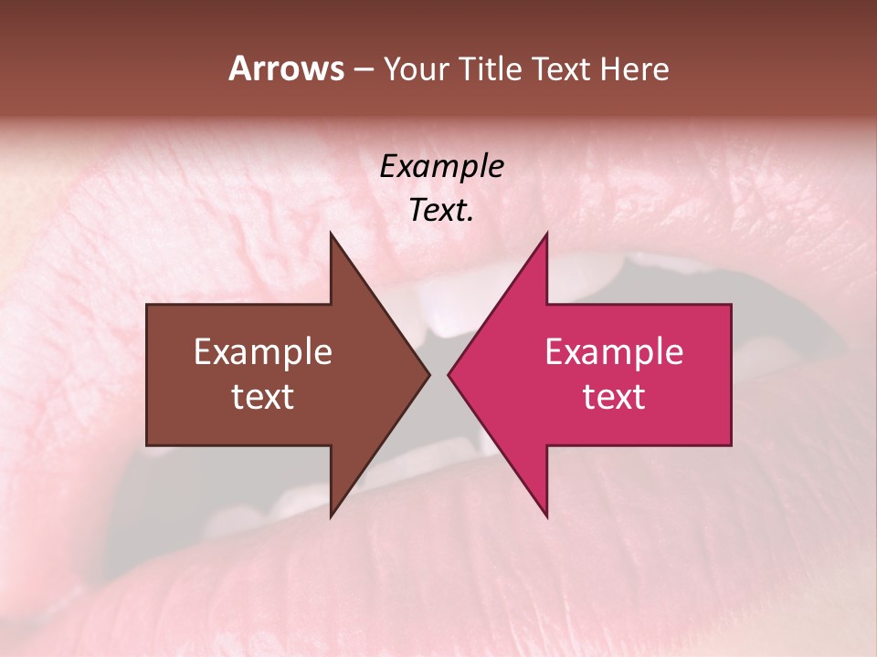 Flashy Luscious Women PowerPoint Template