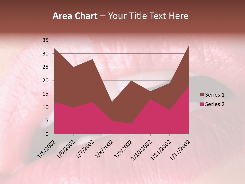 Flashy Luscious Women PowerPoint Template