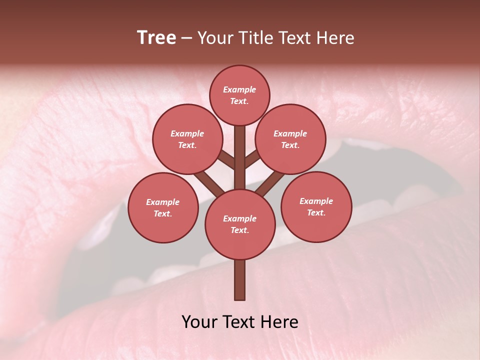 Flashy Luscious Women PowerPoint Template