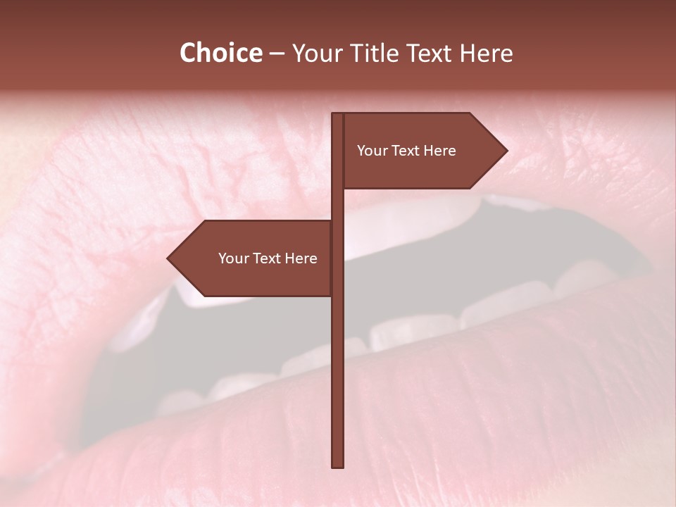 Flashy Luscious Women PowerPoint Template