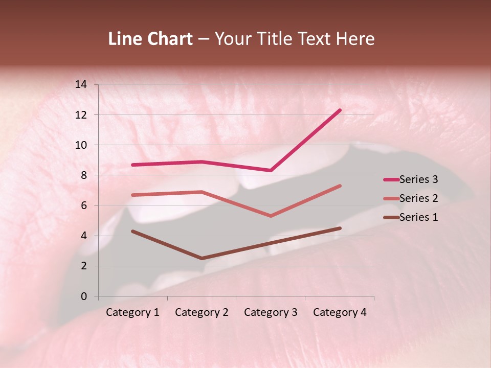 Flashy Luscious Women PowerPoint Template