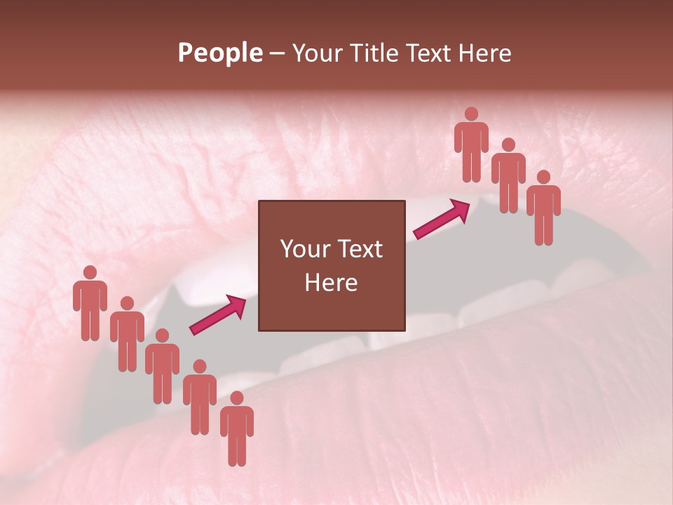 Flashy Luscious Women PowerPoint Template