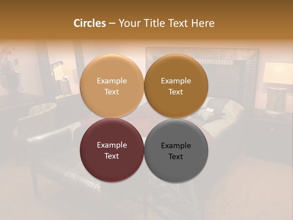 Decoration Lodging Home PowerPoint Template