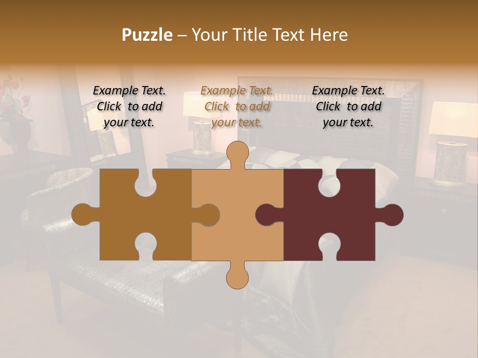 Decoration Lodging Home PowerPoint Template