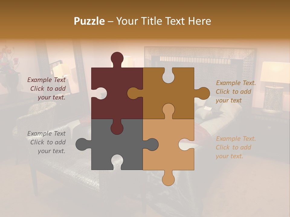 Decoration Lodging Home PowerPoint Template