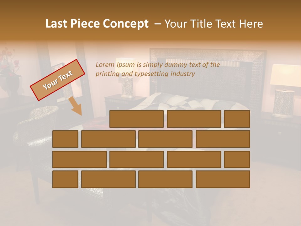 Decoration Lodging Home PowerPoint Template
